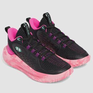 New! Size: 7 Women | Under Armour Flow Breakthru 5 | Black Andromeda Purple